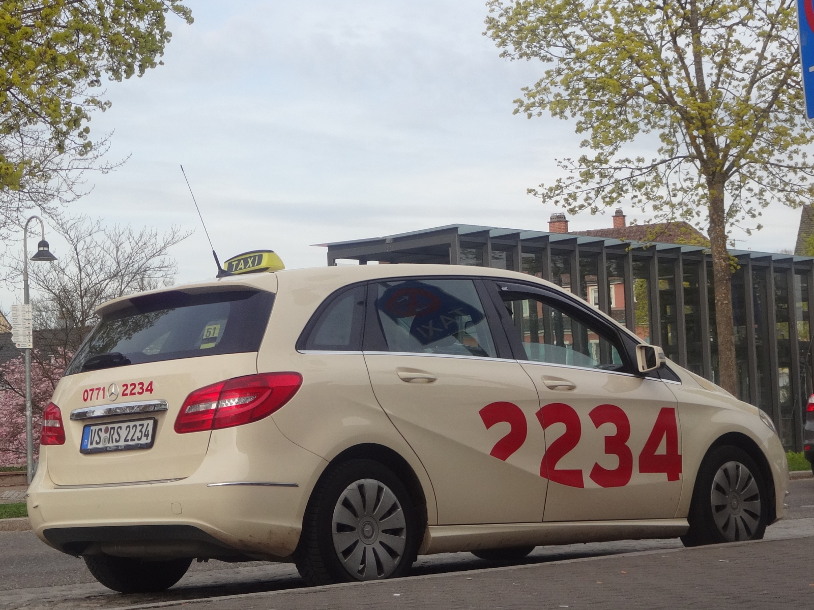 Mercedes Benz B-Klasse Taxi