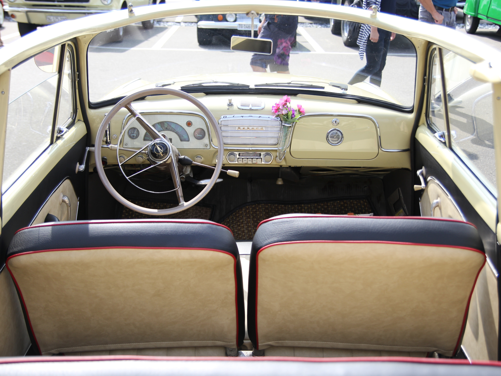 Opel Olympia Rekord Cabriolet Detail