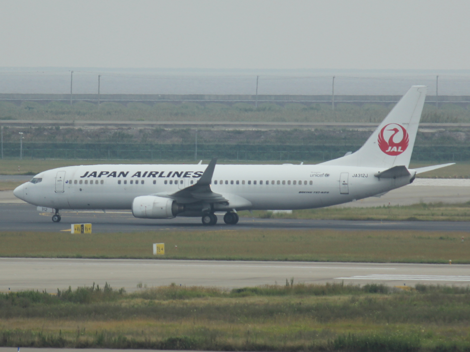Boeing 737 von Japan Airlines