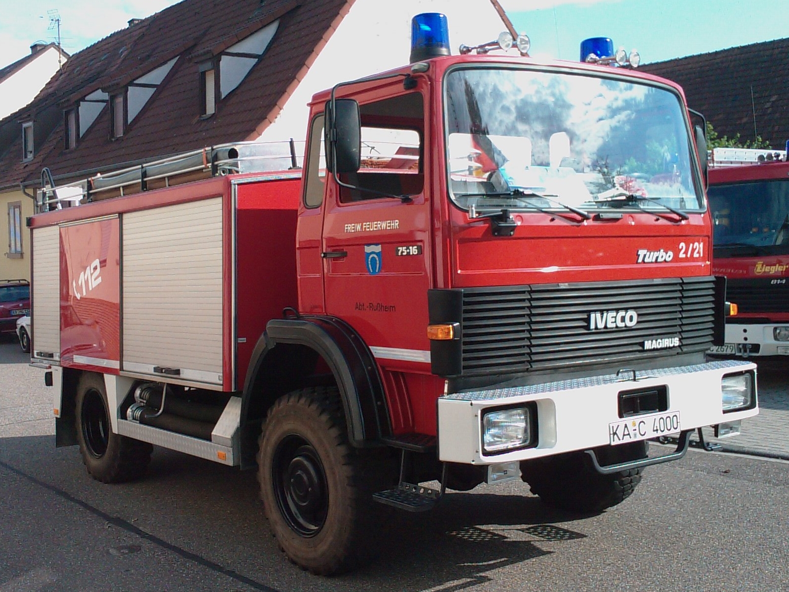 Iveco Magirus 75 16 Turbo Feuerwehr Bildersammlung Von Christof Rezbach