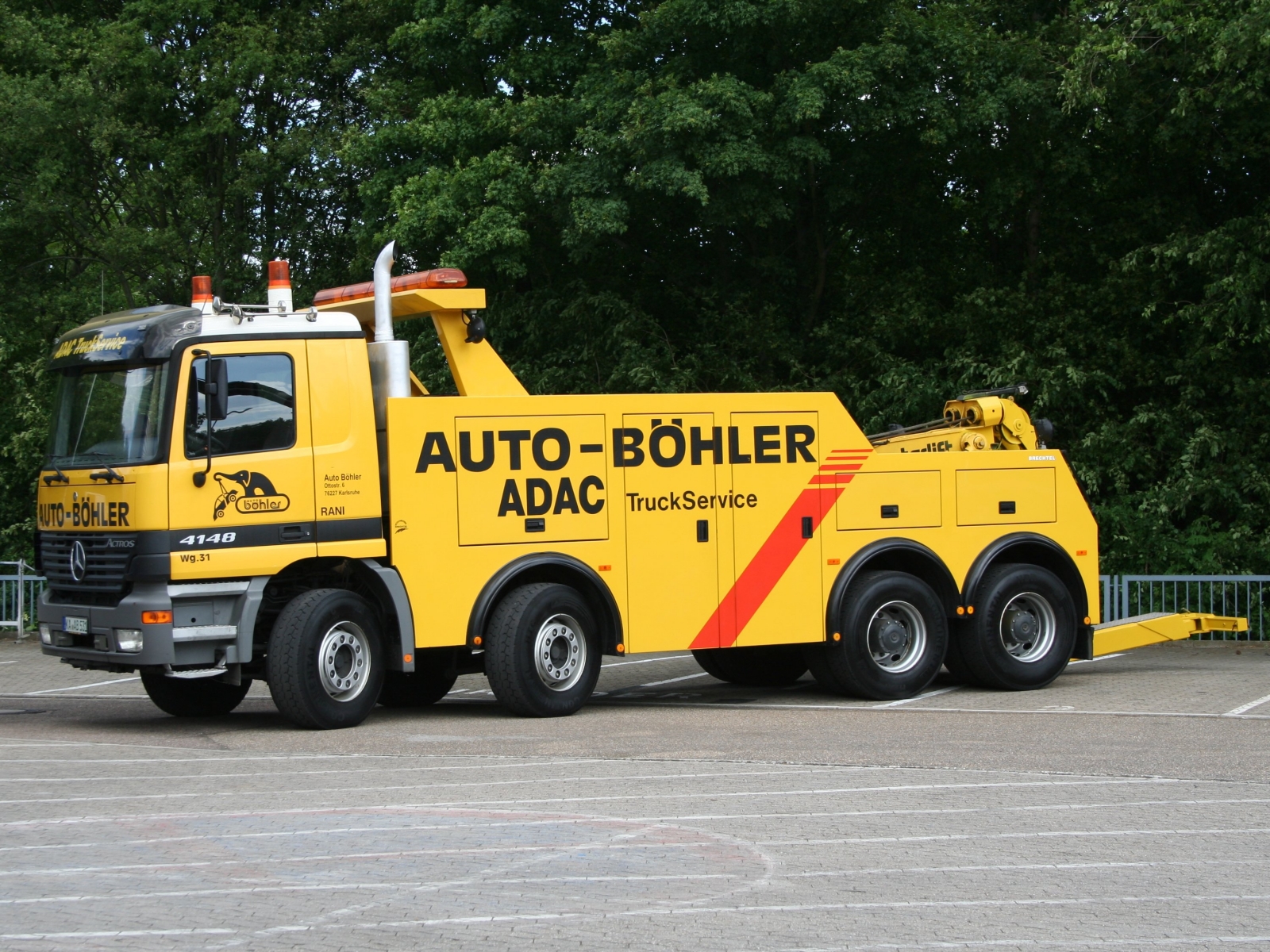 Mercedes Benz Actros 4148 Bergungsfahrzeug