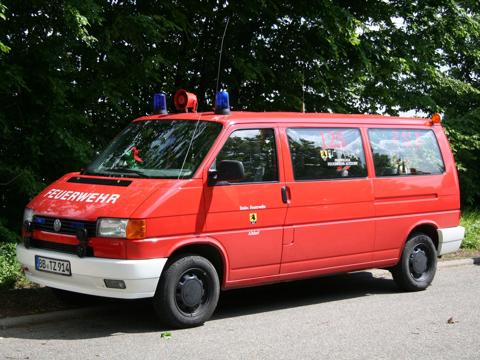 VW Typ2 T4 Feuerwehr