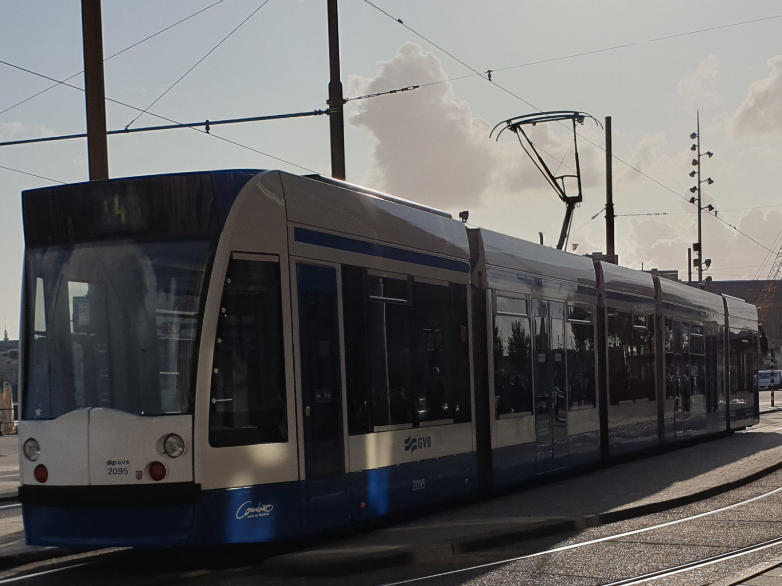 Siemens Combino Straßenbahn Amsterdam
