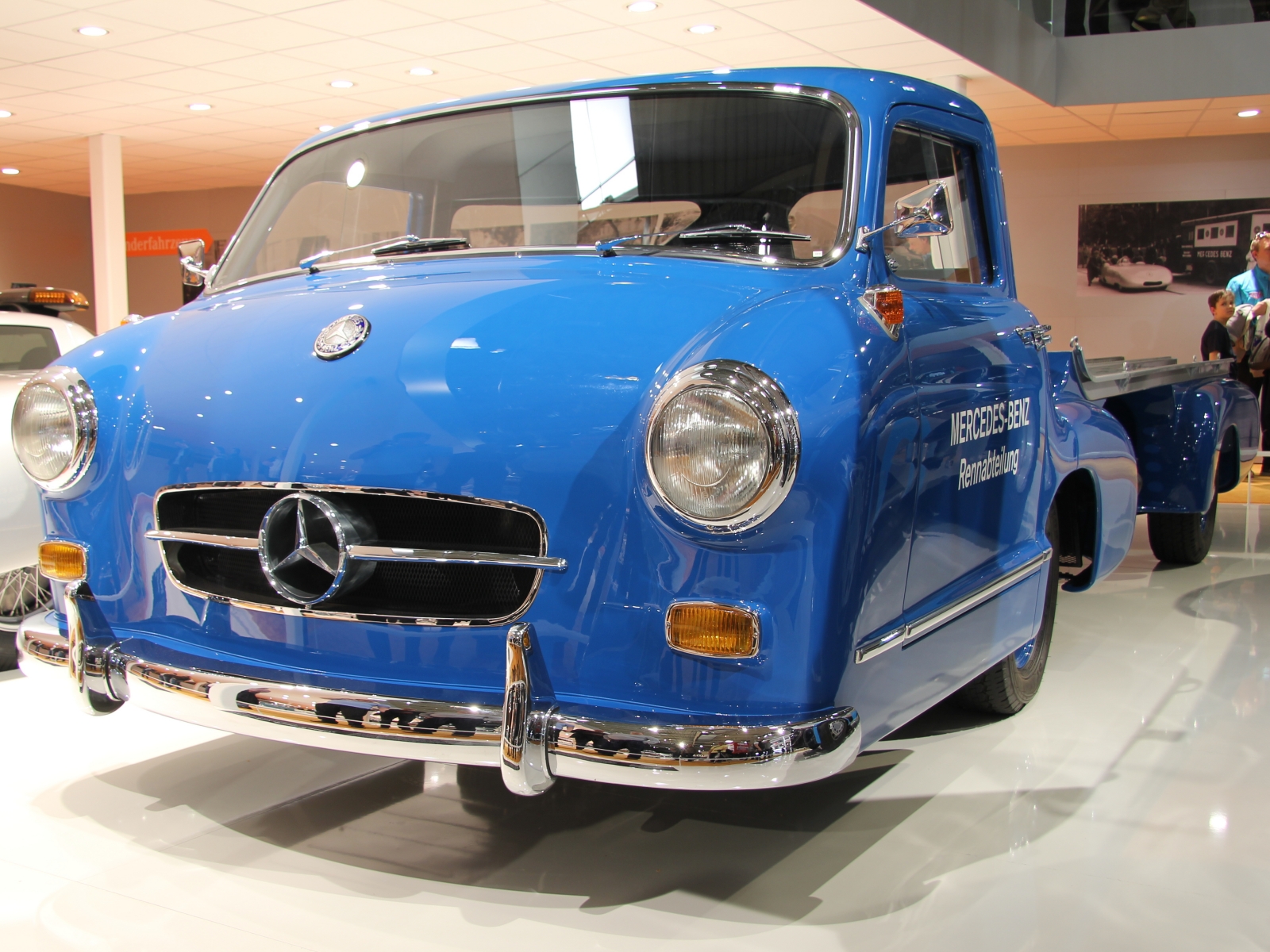 Mercedes Benz Blaues Wunder