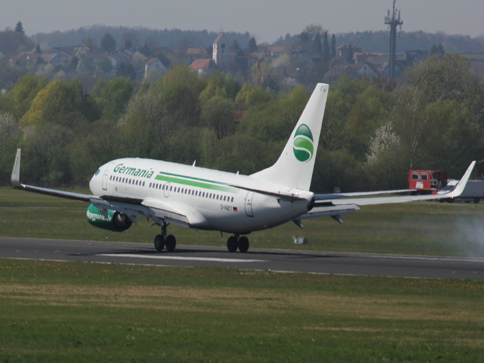 Boeing 737 75B Germania