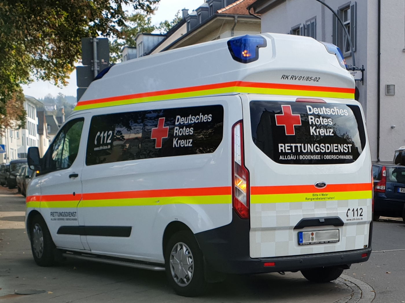 Ford Transit Custom Deutsches Rotes Kreuz