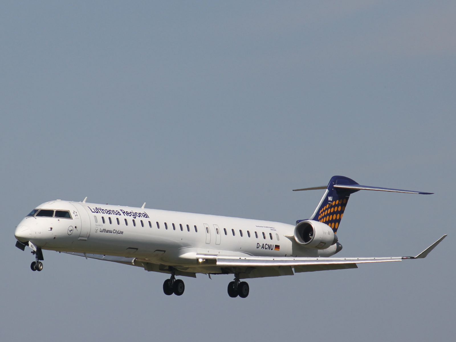 Bombardier CRJ-900LR Lufthansa Regional