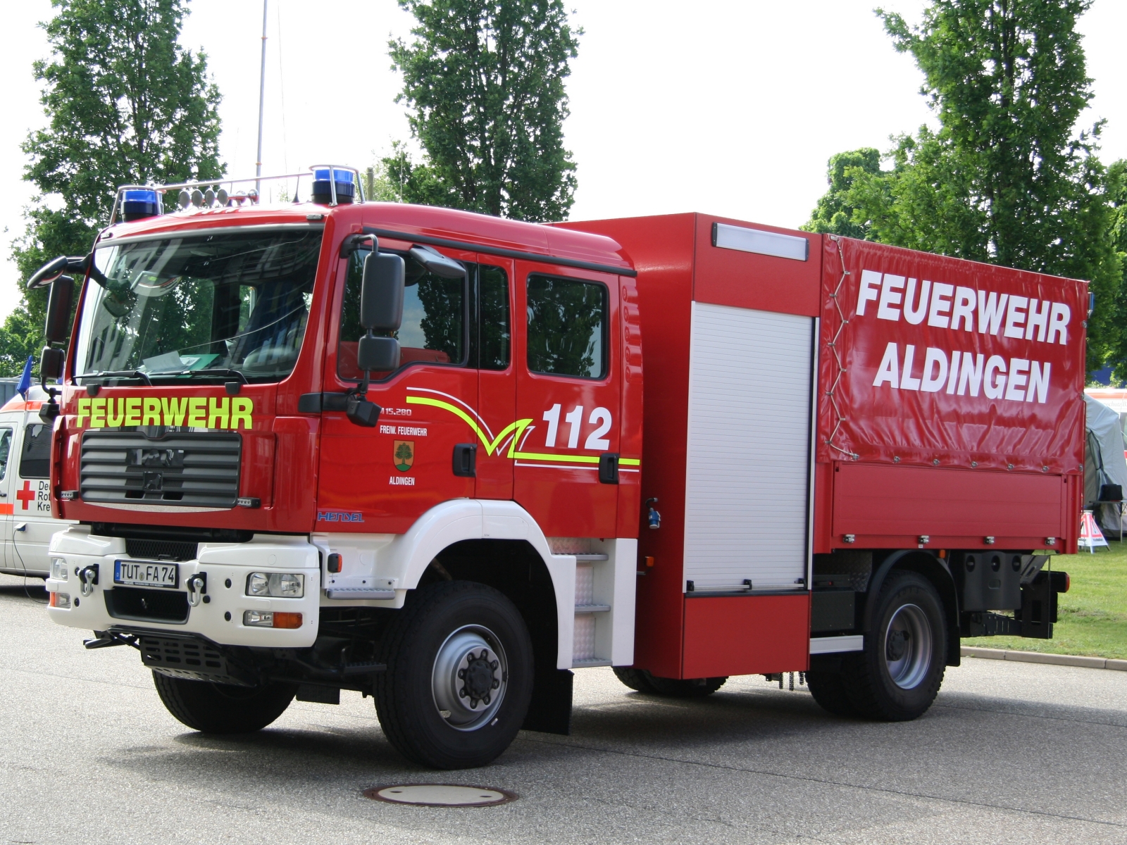 MAN TGM 15.280 Feuerwehr mit Aufbau von Hensel