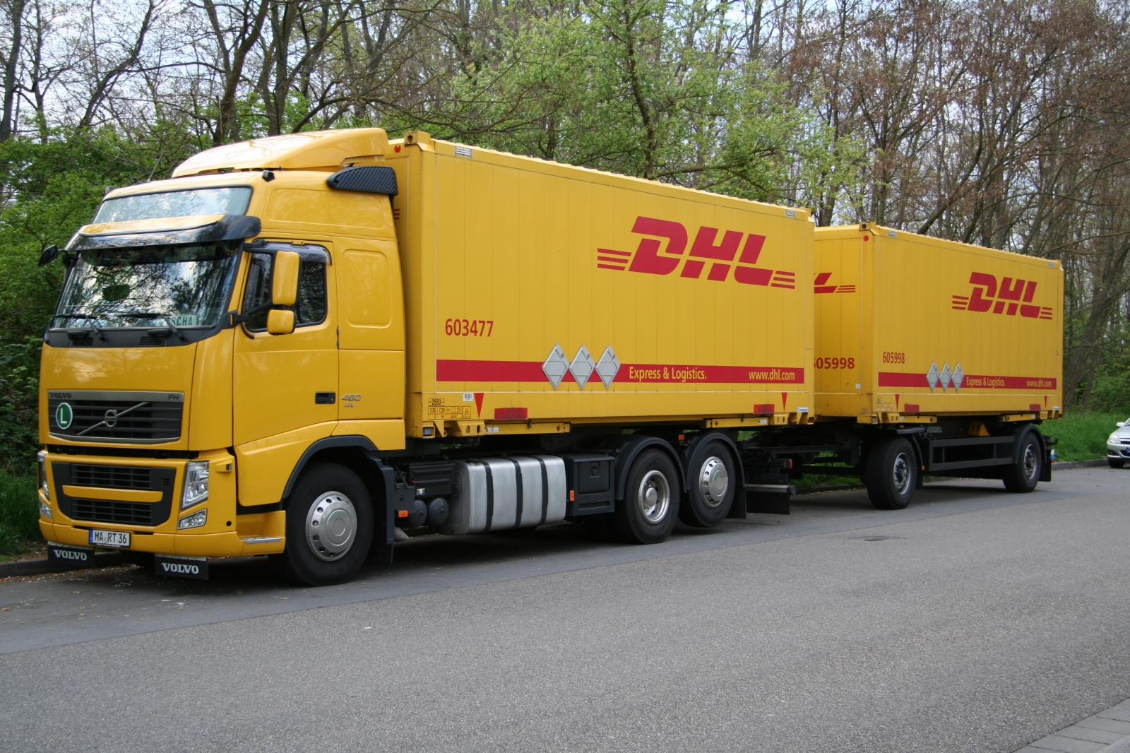 DHL Volvo fh12