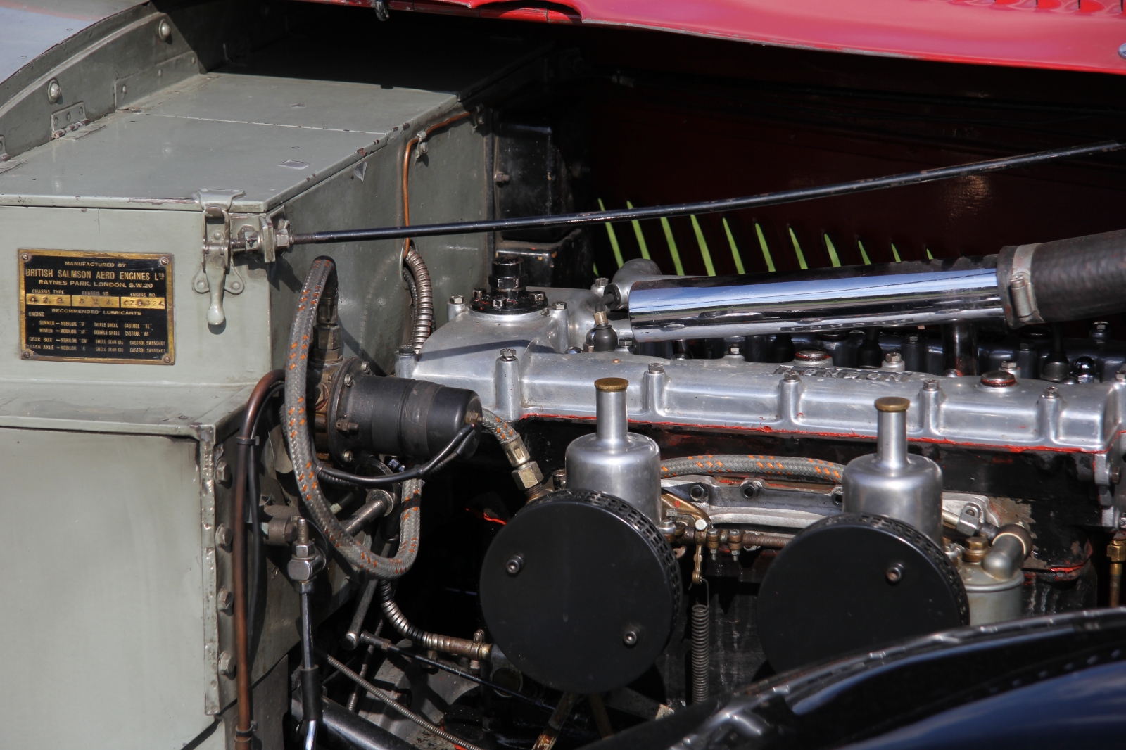 British Salmson 12/70 Detail