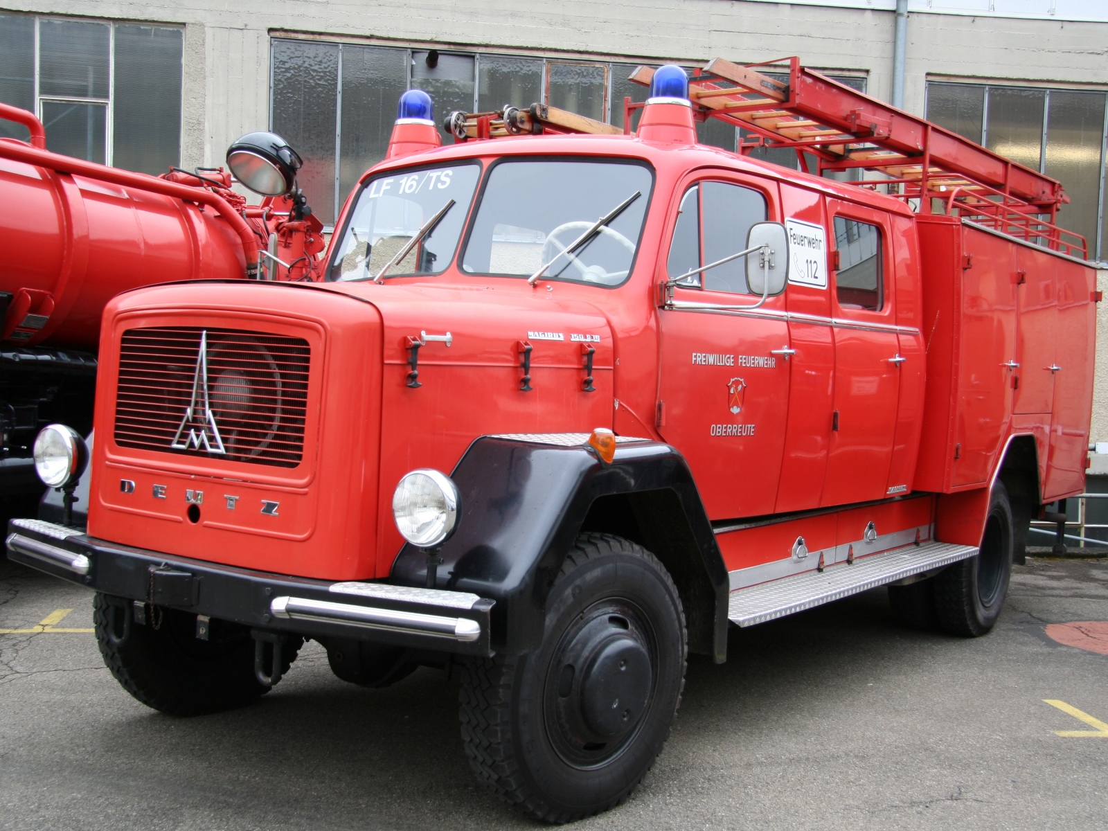 Magirus Deutz 150 D 10 Feuerwehr - Bildersammlung von Christof Rezbach