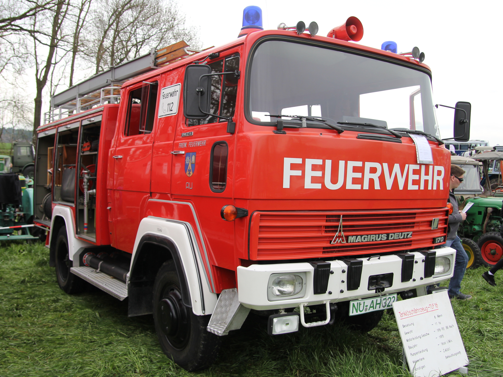 Magirus Deutz 170 D 11 Feuerwehr