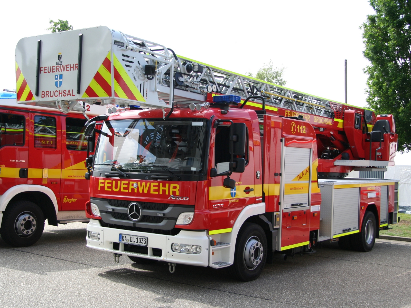 Mercedes Benz Atego 1529 DLA (K) Feuerwehr mit Aufbau von Magirus