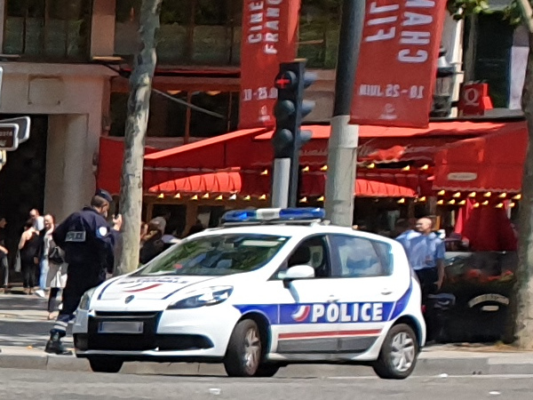 Renault Scenic Polizei