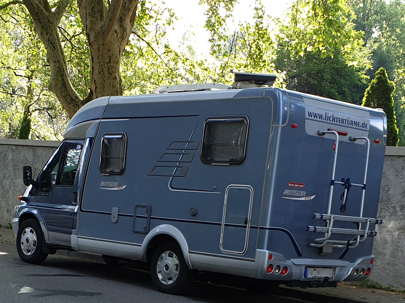 Ford Transit mit Ausbau von Hymer